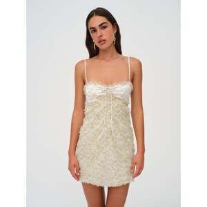 For Love & Lemons Chania Mini Dress Size MM / Yellow